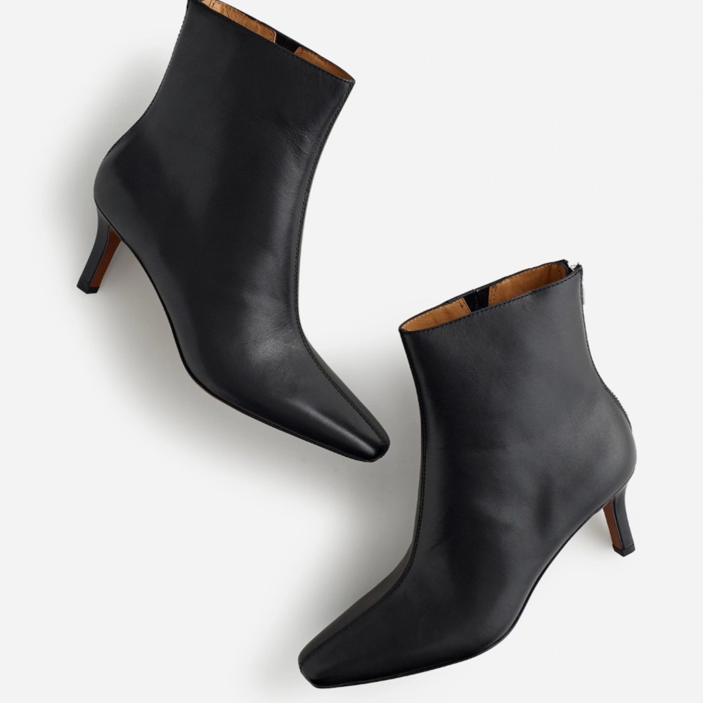 Madewell- The Dimes Stiletto-Heel Ankle Boot